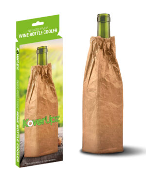 Brown Bag Art KoverUpz Insulated Wine Bottle Cooler